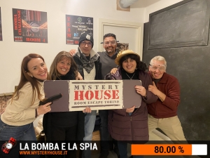 escape room mystery house torino La Bomba e la Spia
