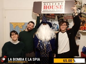 escape room mystery house torino La Bomba e la Spia