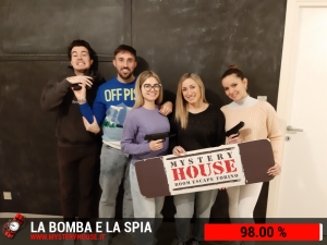 escape room mystery house torino La Bomba e la Spia