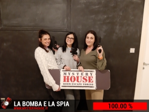 escape room mystery house torino La Bomba e la Spia