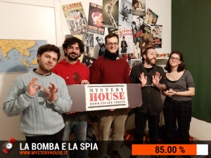 escape room mystery house torino La Bomba e la Spia