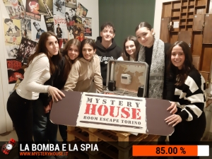 escape room mystery house torino La Bomba e la Spia