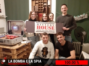 escape room mystery house torino La Bomba e la Spia