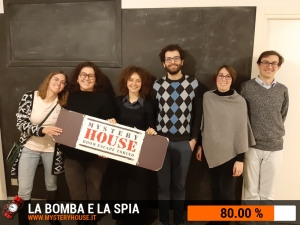 escape room mystery house torino La Bomba e la Spia