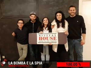 escape room mystery house torino La Bomba e la Spia