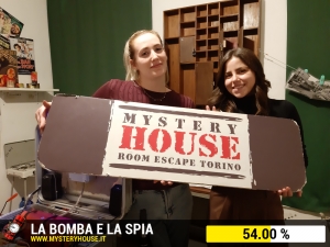 escape room mystery house torino La Bomba e la Spia