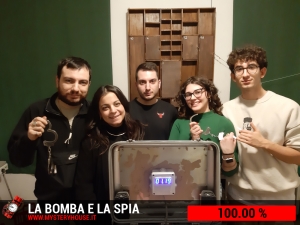 escape room mystery house torino La Bomba e la Spia