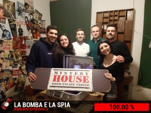 escape room mystery house torino La Bomba e la Spia