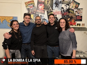 escape room mystery house torino La Bomba e la Spia