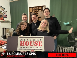 escape room mystery house torino La Bomba e la Spia