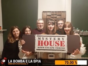 escape room mystery house torino La Bomba e la Spia