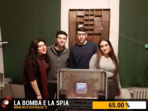 escape room mystery house torino La Bomba e la Spia