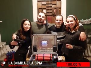 escape room mystery house torino La Bomba e la Spia