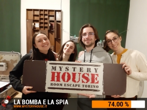 escape room mystery house torino La Bomba e la Spia