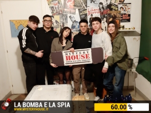 escape room mystery house torino La Bomba e la Spia