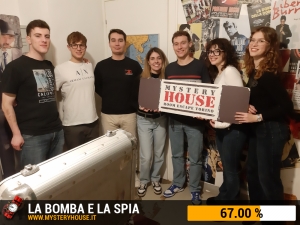 escape room mystery house torino La Bomba e la Spia