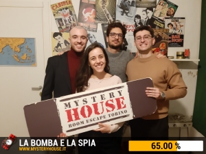 escape room mystery house torino La Bomba e la Spia