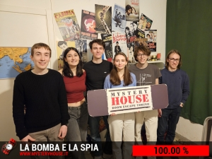 escape room mystery house torino La Bomba e la Spia