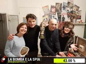 escape room mystery house torino La Bomba e la Spia