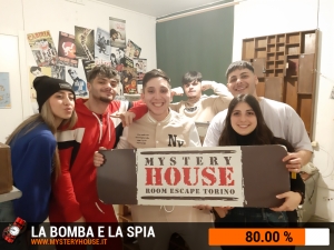 escape room mystery house torino La Bomba e la Spia