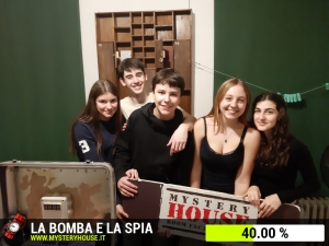 escape room mystery house torino La Bomba e la Spia