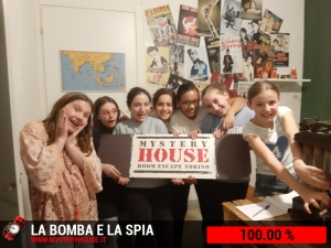 escape room mystery house torino La Bomba e la Spia