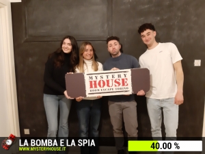 escape room mystery house torino La Bomba e la Spia