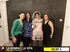 escape room mystery house torino La Bomba e la Spia