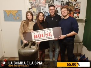 escape room mystery house torino La Bomba e la Spia