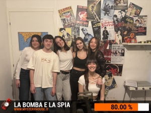 escape room mystery house torino La Bomba e la Spia