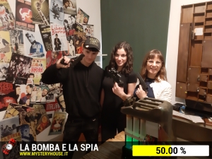 escape room mystery house torino La Bomba e la Spia