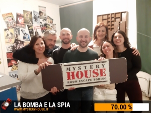 escape room mystery house torino La Bomba e la Spia