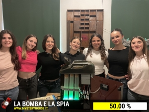 escape room mystery house torino La Bomba e la Spia