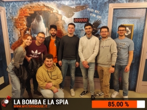 escape room mystery house torino La Bomba e la Spia