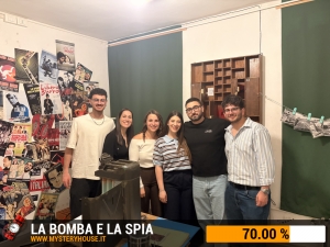 escape room mystery house torino La Bomba e la Spia
