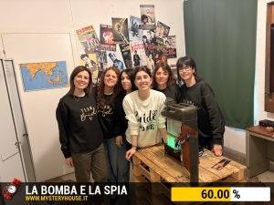 escape room mystery house torino La Bomba e la Spia