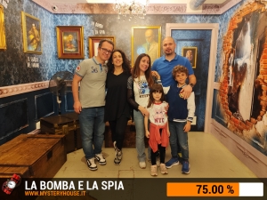 escape room mystery house torino La Bomba e la Spia