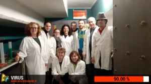 escape room mystery house torino Virus 404