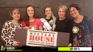 escape room mystery house torino Virus 404