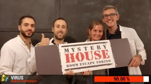 escape room mystery house torino Virus 404