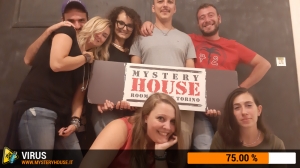 escape room mystery house torino Virus 404
