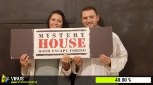 escape room mystery house torino Virus 404