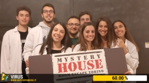 escape room mystery house torino Virus 404