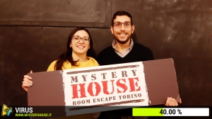 escape room mystery house torino Virus 404