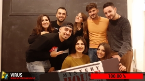 escape room mystery house torino Virus 404