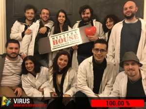 escape room mystery house torino Virus 404