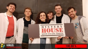 escape room mystery house torino Virus 404