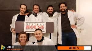 escape room mystery house torino Virus 404