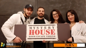 escape room mystery house torino Virus 404