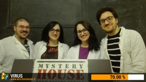 escape room mystery house torino Virus 404